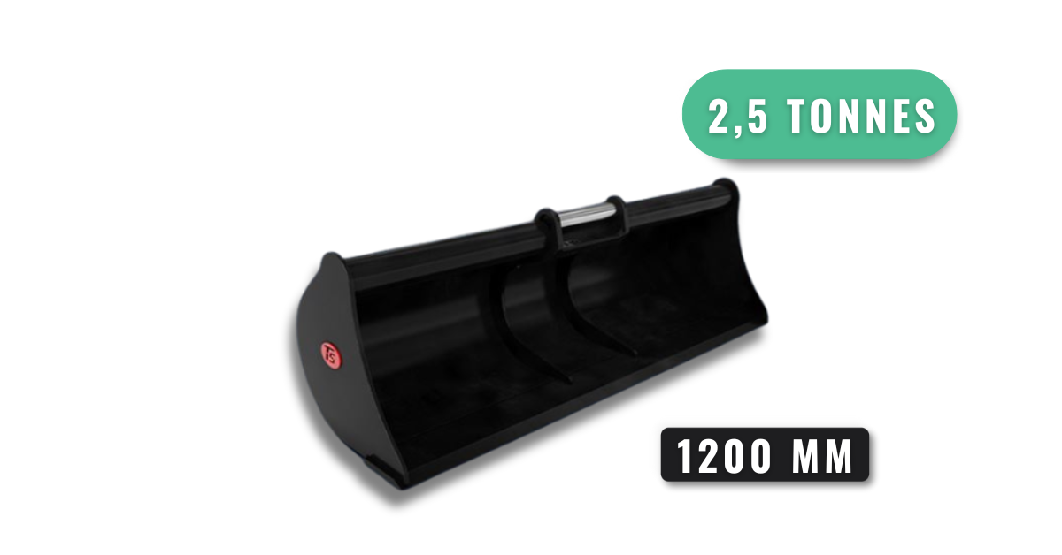 GODET CURAGE FIXE 1200MM ACB PUME - PELLE 2T5