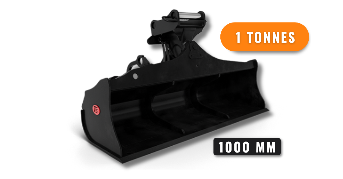 GODET CURAGE INCLINABLE 1000MM ACB PUME - PELLE 1T6