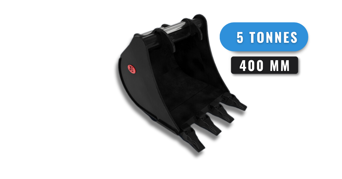 GODET RETRO 400MM ACB PUME - PELLE 5T