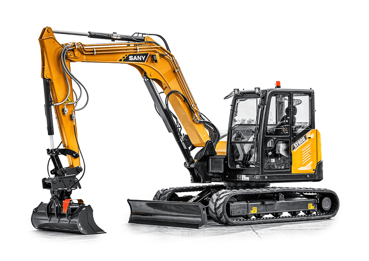 PELLE SANY SY80U PRO - FLECHE MONOBLOC